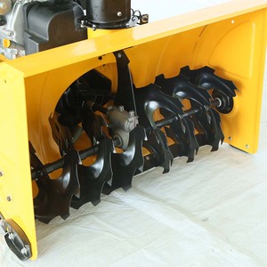 Diskon sikat daya bensin 6,5hp multifungsi peralatan pembersih salju dan jalan penyapu salju - Product Image 4