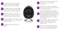 Máquina de Análisis Facial, Escáner Visia 3, Cámara para Analizador de Piel Q2 Ai, Cámara de Escritorio de 36MP, Enchufe Estadounidense