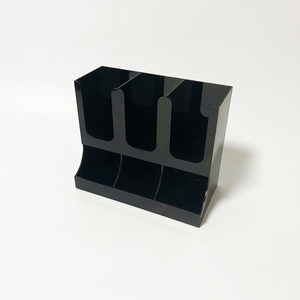 Soporte para dispensadores de tapa de café, estante organizador de taza de café, estante de exhibición de mostrador de acrílico, organizador de bolsas de café - Product Image 1