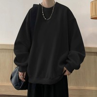 Sweat à capuche en pur coton pour homme, couche intérieure isolante, épaisseur 430g, anti-boulochage, style japonais minimaliste, automne