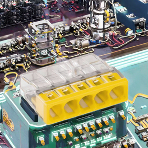 Dây dẫn đơn VSE-205 Đầu nối cáp 5 dây trong suốt Vỏ máy tính màu vàng xung quanh; tiếp xúc đồng tối đa 1P. <span class=keywords><strong>2</strong></span>.5 mm² - Product Image 3