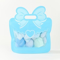 12 pièces maquillage oeuf poudre bouffée ensemble en forme de larme gourde fond biseau maquillage éponge Mini maquillage éponge doigt bouffée