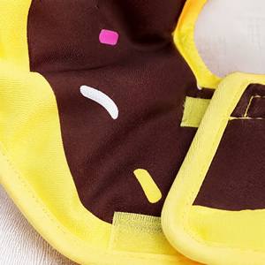 Soft Cute Strawberry Donut Adjustable Anti Bite Anti Lick Protective Personalized Pet Recovery Neck <b>Collar</b> for Dogs Cats - Product Image 3