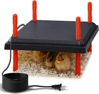 Plaque chauffante plissée pour poussins