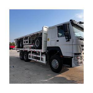 <span class=keywords><strong>Remolque</strong></span> de <span class=keywords><strong>Plataforma</strong></span> de <span class=keywords><strong>2</strong></span> <span class=keywords><strong>Ejes</strong></span> y 40 Pies, Capacidad de 30 Toneladas, para Transporte, en Oferta - Product Image 3