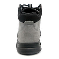 Bottes de sécurité mi-montantes MAXITOUGH personnalisables avec logo, en daim, résistantes à la perforation, avec embout en acier, confort toutes saisons, unisexe