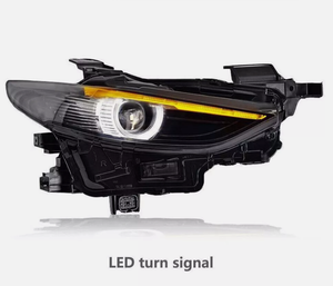 Koauto Không Thấm Nước Đèn Pha Ngày Đèn Đầu Đèn Phía Trước Ánh Sáng Phía Trước Đèn Đèn Pha LED Cho <span class=keywords><strong>Mazda</strong></span> <span class=keywords><strong>3</strong></span> 2019 2020 2021 2022 2023 - Product Image 1