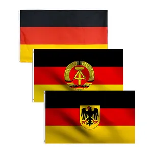 YAOYANG In magazzino paese tedesco 3x5 Ft bandiera nazionale poliestere di alta qualità personalizzato nero rosso giallo bandiera della germania