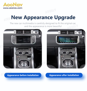 Panel de CA de Radio de coche de 10,25 "para Land Range Rover Evoque L551 L538 2013-2019 Android 13 reproductor de vídeo Multimedia automático navegación GPS - Product Image 3