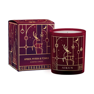 AIKUN OEM Manufacturer Premium <b>Large</b> <b>Jar</b> Customizable Scented Candle for Bedroom Relaxation Yoga Studio - Product Image 3