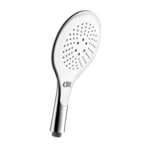 CIRCE LINE - Cabezal de ducha de 2 chorros cromado y blanco - Product Image 1