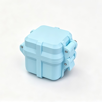 Caja de viales de plástico compuesto de alta calidad de 3 ml con 4 ranuras, paquete suelto OEM, adecuada para refrigeración de laboratorio y embalaje de marca