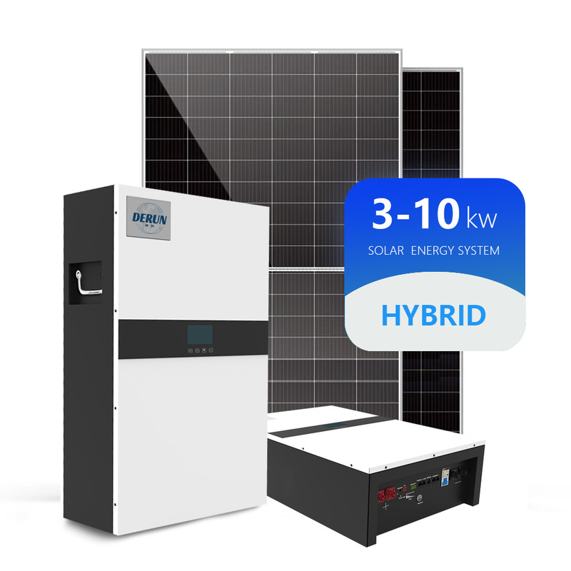 Derun Solar PV Hybrid System Complete