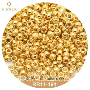 Cuentas Redondas Miyuki Rocailles 11/0 de 2 mm [24 Colores Metálicos Brillantes] Paquete de 10 g - Product Image 2