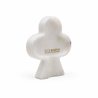 Plateau en Onyx Blanc Poli Personnalisé en Gros pour Présentoir de Bijoux, Coiffeuse et Boutique