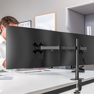 MD97442 13 "-27" 10kg bras double pour moniteur support de bureau support d'écran <span class=keywords><strong>incurvé</strong></span> noir support ordinateur support VESA - Product Image 2