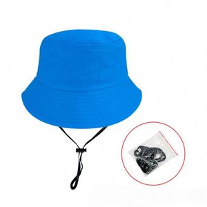 Chapeaux Bob en Coton Personnalisables avec Logo pour Hommes et Femmes - Chapeaux de Pêche d'Extérieur Anti-UV, Cadeau Promotionnel - Product Image 4