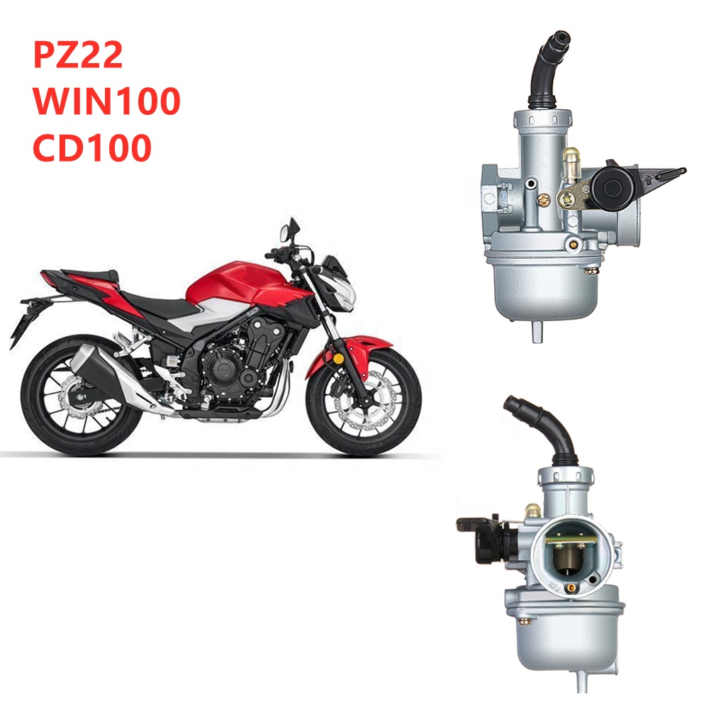 Карбюратор 22 мм CD100 Win100 PZ22 90cc 100cc 110cc для мотоцикла Honda ATV