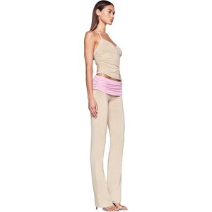 ชุดวอร์มผู้หญิงแบบสองชิ้น รุ่นคัสตอม 2026 ผ้าสแปนเด็กซ์โพลีเอสเตอร์น้ำหนักเบา ดีไซน์เรียบง่าย ระบายอากาศได้ดี เหมาะสำหรับฤดูร้อน - Product Image 5