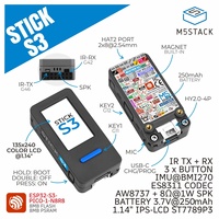 M5Stack StickS3 ESP32-S3 Perangkat Pengembangan IoT (Cina) Claude-desktop-buddy