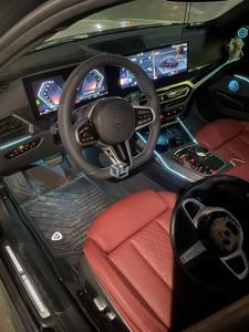 Volant de voiture LED en fibre de carbone pour BMW G30 G20 G01 G02 G05 G06 G07 M4 M5 F90 <span class=keywords><strong>M8</strong></span> X3 X4 X5 X6 F40 F44 F97 F98 F95 F96 G11 G12 - Product Image 5