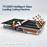 Machine de découpe automatique de verre CNC en gros YTJ3829, norme CE, épaisseur 3-18 mm