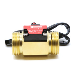 6-Point Brass Hall Effect <b>Water</b> <b>Flow</b> Sensor <b>Meter</b> B5 Card Reader Liquid Heater Manufacturer Direct - Product Image 1