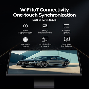 32-Inch All-In-One Advertising Terminal Horizontal Capacitor Infrared Touch Query for Vertical Shopping Shopping Malls - Product Image 3