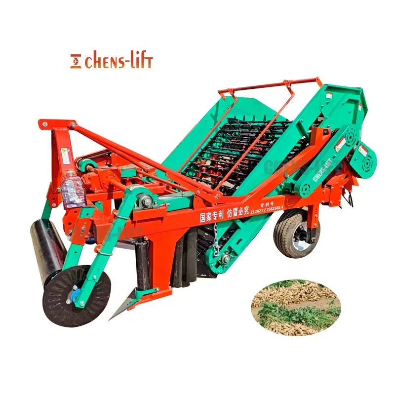 ピーナッツ乾燥に便利な全自動落花生掘り落花生収穫用落花生収穫機