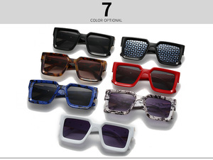 Gafas de Sol de Diseñador de Moda Cuadradas de Marca Famosa 9239, Gafas de Sol de Lujo para Hombre y Mujer 2025, Lunettes De Luxe - Product Image 6