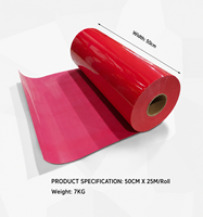 Vinilo de Transferencia de Calor de Silicona 3D de 0.5mm para Ropa - Aplicación de Transferencia Térmica