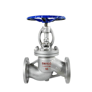 Válvula de Cierre de Vapor J41H-16C DN100 de Acero Inoxidable con Brida para Uso Industrial a Alta Temperatura - Product Image 1