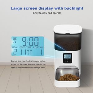 Meilleures ventes en gros : Distributeur automatique intelligent de nourriture pour chats et chiens - Product Image 5