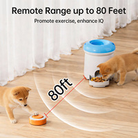 Jouet interactif intelligent pour animaux de compagnie, durable, sans fil, télécommandé, pour chien et chat, distributeur automatique de nourriture, entraînement, exercice d'intelligence, alimentation