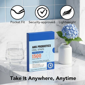 OEM Akkermansia Muciniphila Melatonina Salud Intestinal Quema Grasa Gomitas para Control de Peso Tiras Orales de Película Delgada para Adultos - Product Image 3