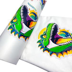 Precio de fábrica Hot Pee DTF Film 45cm Doble mate Transferencia de calor DTF Película de transferencia para ropa - Product Image 6