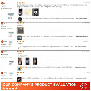 อะไหล่รถยนต์ขายส่ง Qianli กรองอากาศ A1003 1109132 178010d011 17801-22020 A120e6385s 16546-jb000 Su003-00319 290*150*51 3 ชิ้นใหม่ - Product Image 3