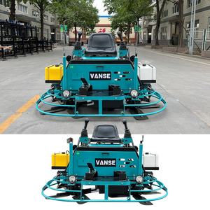 VANSE VS836H 24HP GX690 محرك تشطيب خرساني قوة هيدروليكية بالكامل ركوب على مجرفة كهربائية بمقبض - Product Image 1