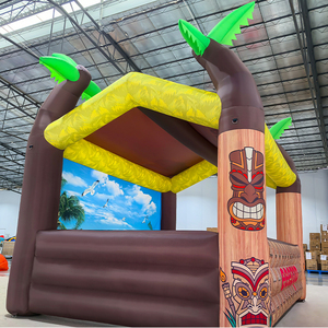 Nouveau design personnalisé tentes publicitaires gonflables portables tente cocotier fête pub tente pour <span class=keywords><strong>piscine</strong></span> bar événement Promotion - Product Image 5