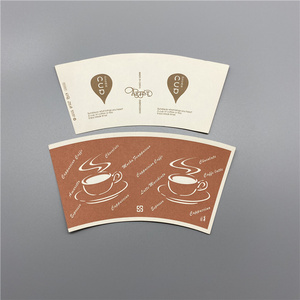 แก้วกระดาษเคลือบ PE กันน้ำ พิมพ์ลายตามสั่ง แบบม้วนพับก้น - Product Image 3