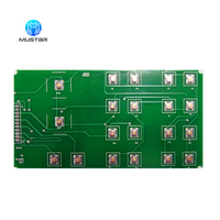 Circuit imprimé d'éclairage automobile Contrôle de la carrosserie de véhicule Contrôle de la porte Lève-vitre Réglage du miroir Gestion de la batterie PCB PCBA