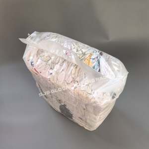 Trapos de Algodón de Grado Industrial para Limpieza de Talleres, de Alta Capacidad de Absorción, Impresos en Blanco - Product Image 1