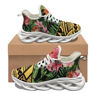 <span class=keywords><strong>Polinesia</strong></span> Chuuk diseño antideslizante transpirable alta calidad tenis zapatillas personalizadas deportes Casual mujeres hombres zapatillas al por mayor - Product Image 4