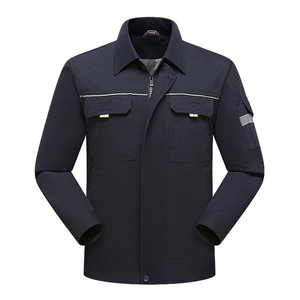 Ropa DE TRABAJO Abrigo Tira reflectante Traje de sitio resistente al desgaste Taller de reparación de automóviles Ropa DE TRABAJO Uniformes de fábrica - Product Image 2