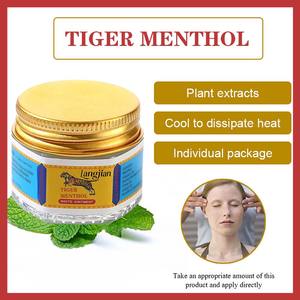 <span class=keywords><strong>20g</strong></span> Tiger Roter Balsam Blanc Thailand Großhandel Original Kopfschmerzen Schwindel Kühlende Juckreiz-Lindernde Salbe <span class=keywords><strong>Menthol</strong></span> Ätherischer Balsam - Product Image 5