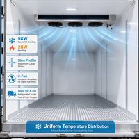 Unité de réfrigération pour camionnette de transport frigorifique avec compresseur Carrier