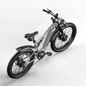 Bicicleta eléctrica <span class=keywords><strong>DualMotor</strong></span> de 2000W con neumático grueso de 26*3,0 pulgadas 48V 17.5ah batería de litio integrada 2000W para todo terreno - Product Image 2