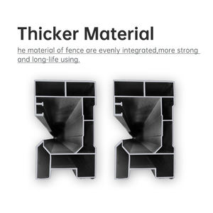Porte automatique d'industrie de porte d'oscillation avec l'ouvreur <span class=keywords><strong>motorisé</strong></span> pour l'application d'entrée de maison - Product Image 2