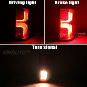 Para Chevrolet Silverado 2016-2018, Luz Diurna LED, Lámpara Antiniebla Impermeable, Conjunto de Luces Traseras, Kit de Carrocería 84288718 - Product Image 5