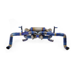 Catback d'échappement en alliage de titane OUCHI pour <span class=keywords><strong>Audi</strong></span> <span class=keywords><strong>R8</strong></span> V10 5.2L <span class=keywords><strong>2022</strong></span> + avec soupapes de silencieux pièces de Performance automatique système de tuyaux d'échappement - Product Image 1